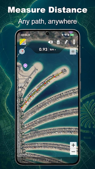 Maps Ruler official Google Play screenshot.