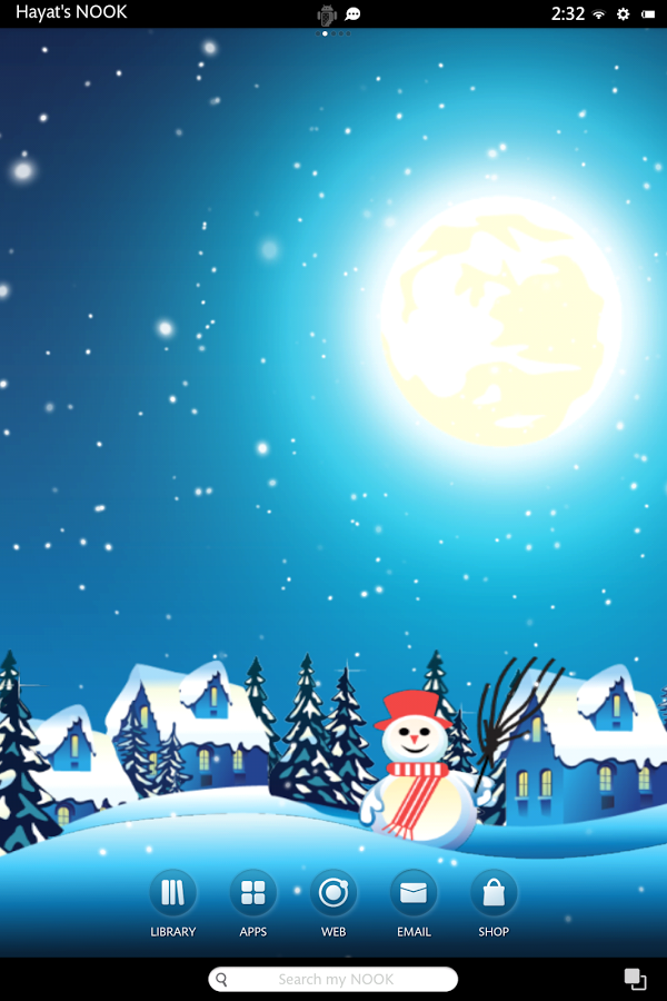 Original Christmas Winter Live Wallpaper product image 1 preserved from the historical MobileRise website