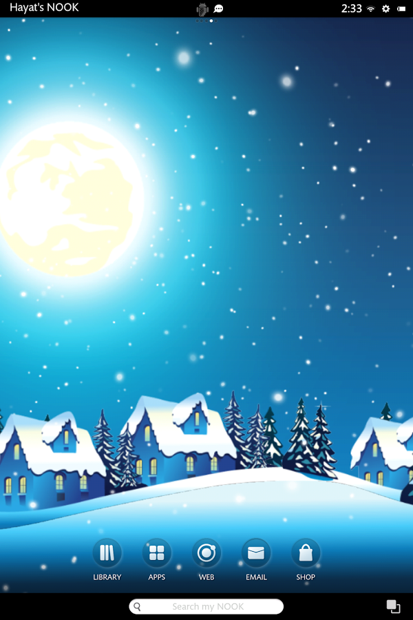 Original Christmas Winter Live Wallpaper product image 2 preserved from the historical MobileRise website