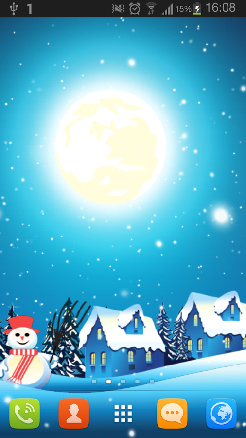 Original Christmas Winter Live Wallpaper product image 3 preserved from the historical MobileRise website