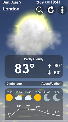 Original Live Weather Animated product screenshot 1