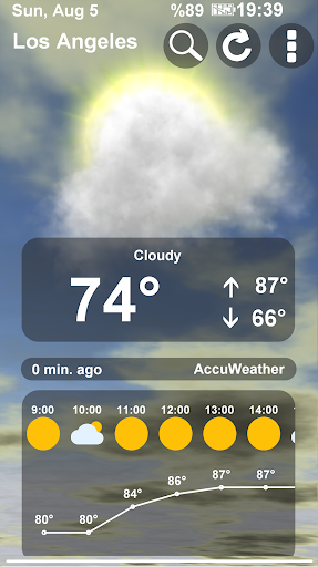 Original Live Weather Animated product screenshot 2