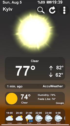 Original Live Weather Animated product screenshot 4