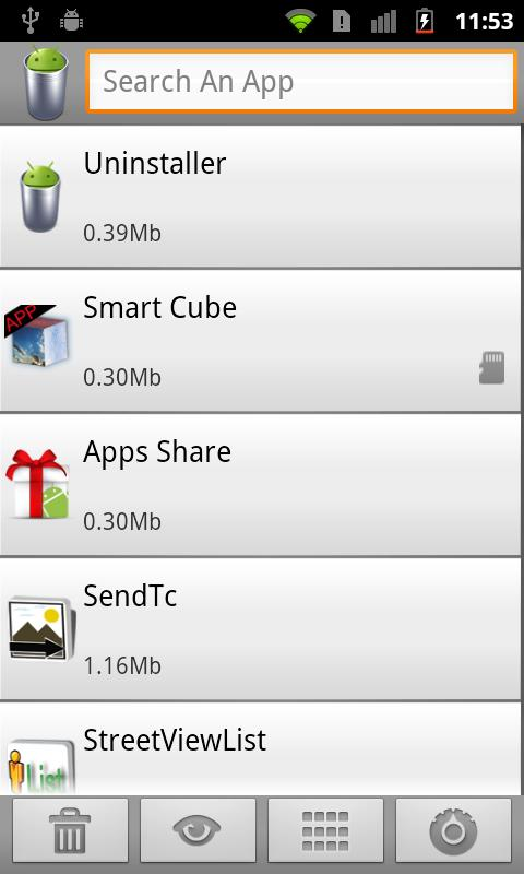 Original Uninstaller product image 3 preserved from the historical MobileRise website